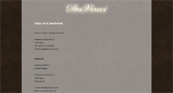 Desktop Screenshot of davinci-live.de